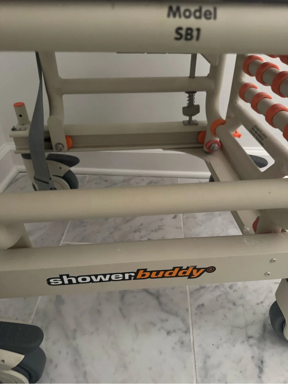 SB1 Shower Transfer System - Gray/Orange